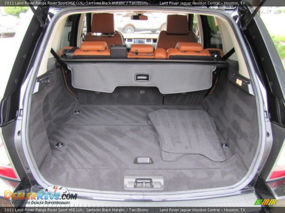 2011 Land Rover Range Rover Sport HSE LUX Santorini Black Metallic / Tan/Ebony Photo #31