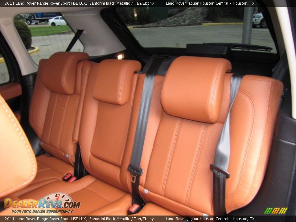 2011 Land Rover Range Rover Sport HSE LUX Santorini Black Metallic / Tan/Ebony Photo #32