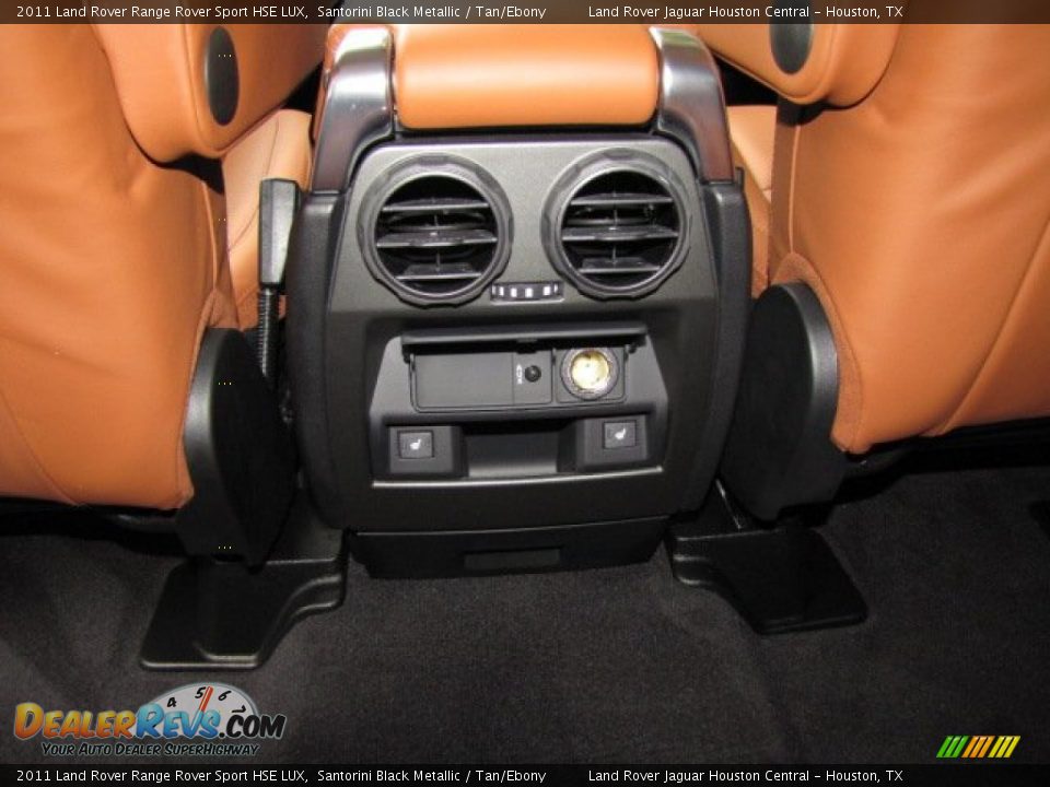 2011 Land Rover Range Rover Sport HSE LUX Santorini Black Metallic / Tan/Ebony Photo #33