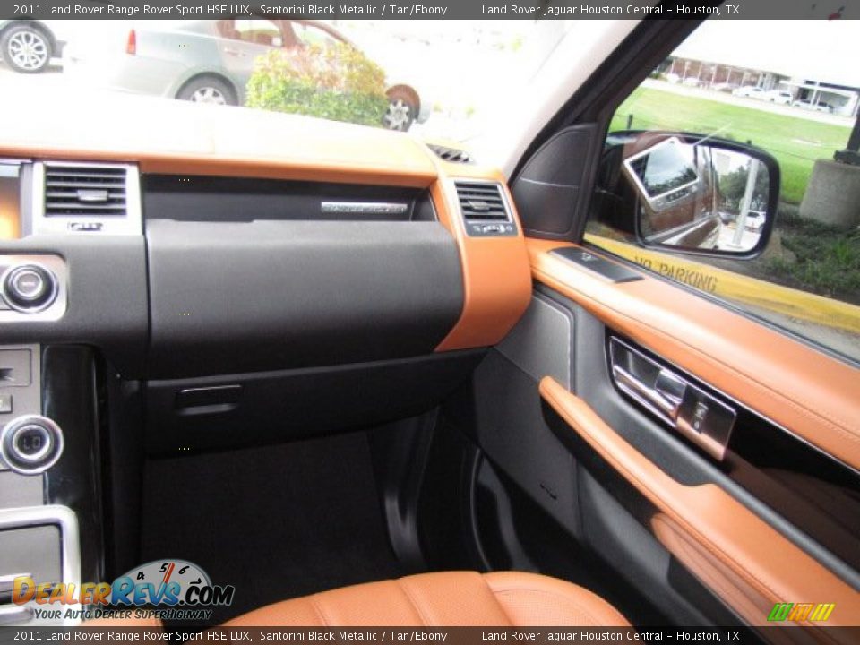 2011 Land Rover Range Rover Sport HSE LUX Santorini Black Metallic / Tan/Ebony Photo #34