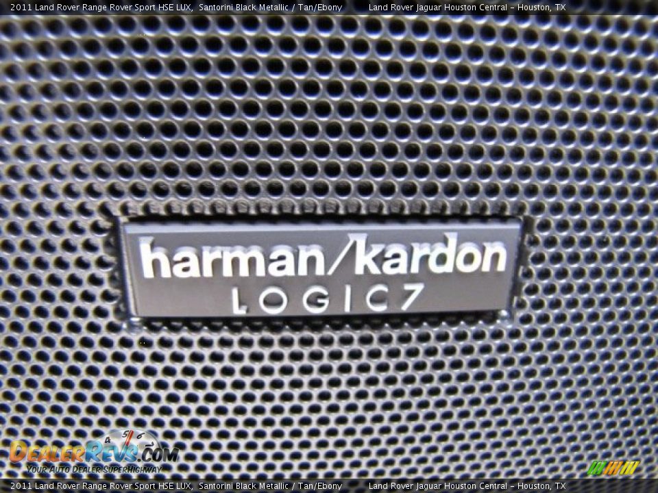 2011 Land Rover Range Rover Sport HSE LUX Santorini Black Metallic / Tan/Ebony Photo #36