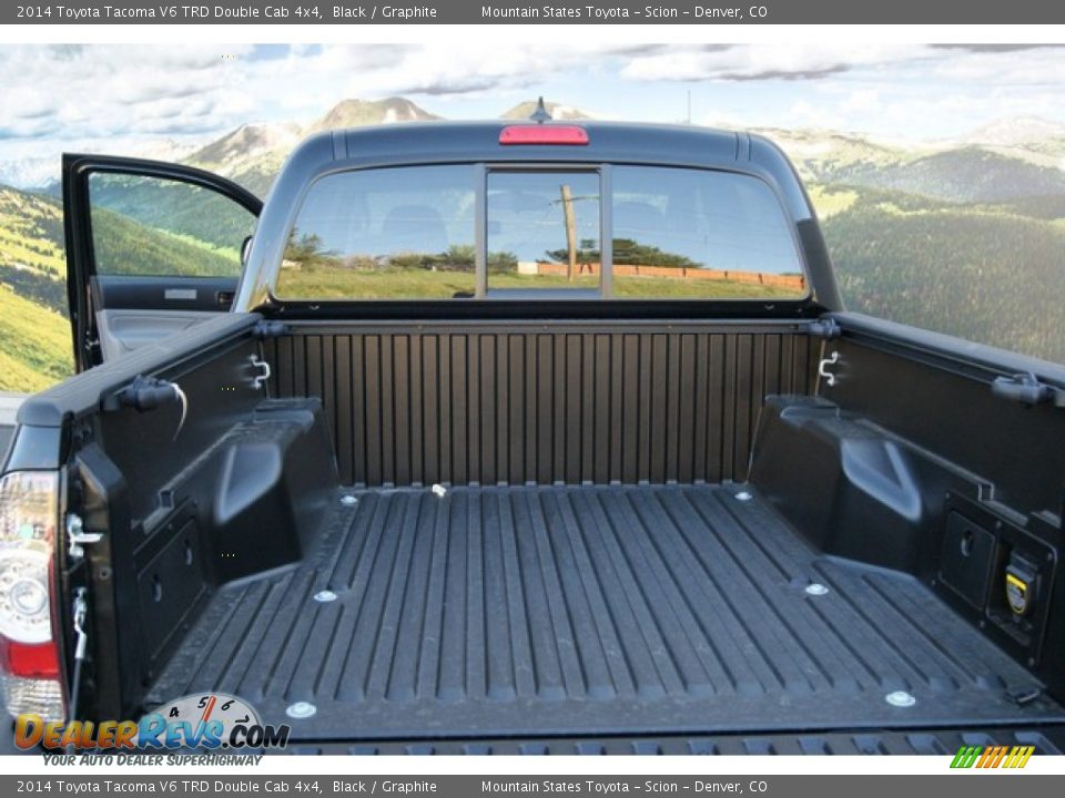 2014 Toyota Tacoma V6 TRD Double Cab 4x4 Black / Graphite Photo #8