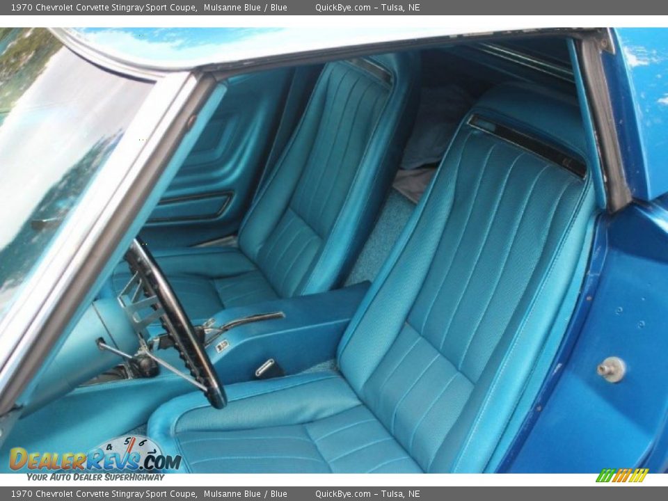 Front Seat of 1970 Chevrolet Corvette Stingray Sport Coupe Photo #8
