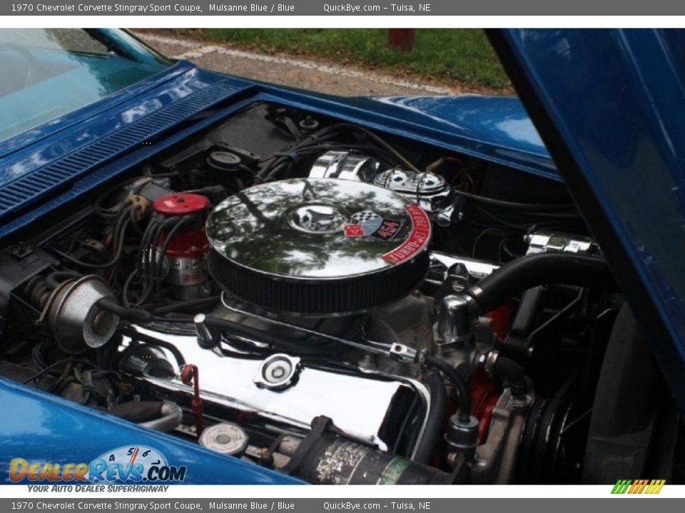 1970 Chevrolet Corvette Stingray Sport Coupe 454 cid OHV 16-Valve V8 Engine Photo #11