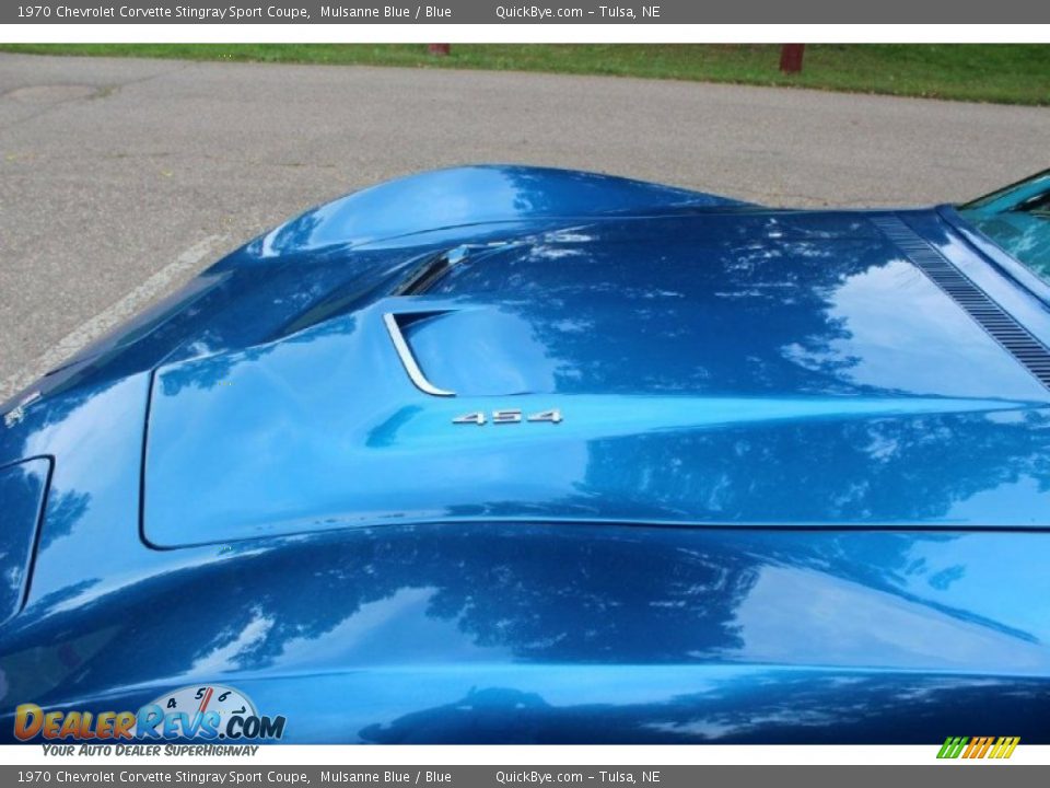 1970 Chevrolet Corvette Stingray Sport Coupe Mulsanne Blue / Blue Photo #15