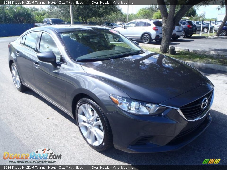 2014 Mazda MAZDA6 Touring Meteor Gray Mica / Black Photo #1