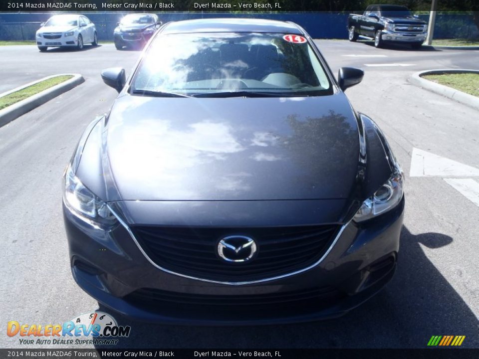 2014 Mazda MAZDA6 Touring Meteor Gray Mica / Black Photo #2