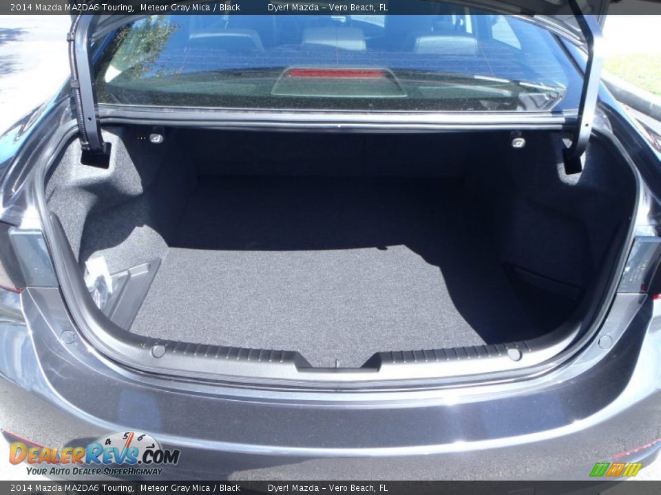 2014 Mazda MAZDA6 Touring Meteor Gray Mica / Black Photo #6