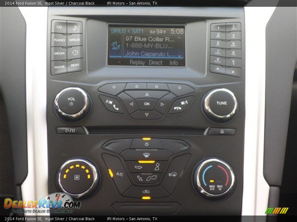 2014 Ford Fusion SE Ingot Silver / Charcoal Black Photo #19
