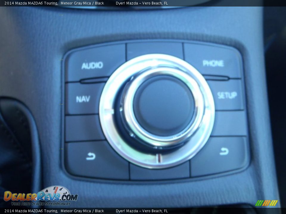 2014 Mazda MAZDA6 Touring Meteor Gray Mica / Black Photo #16