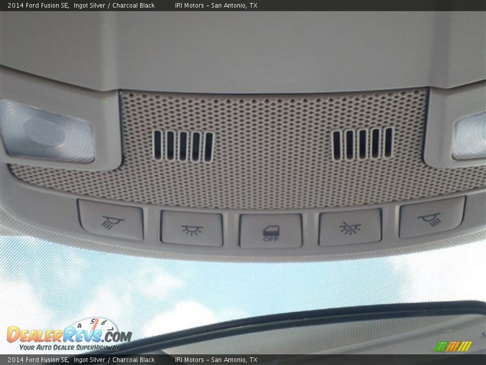 2014 Ford Fusion SE Ingot Silver / Charcoal Black Photo #20