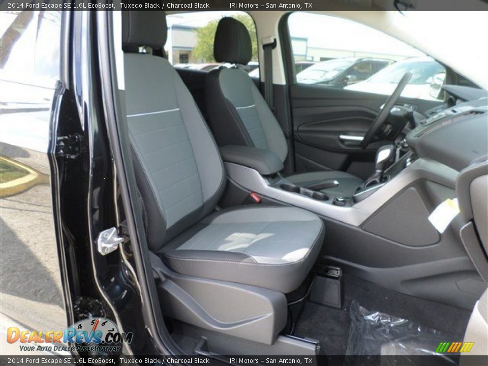 2014 Ford Escape SE 1.6L EcoBoost Tuxedo Black / Charcoal Black Photo #10