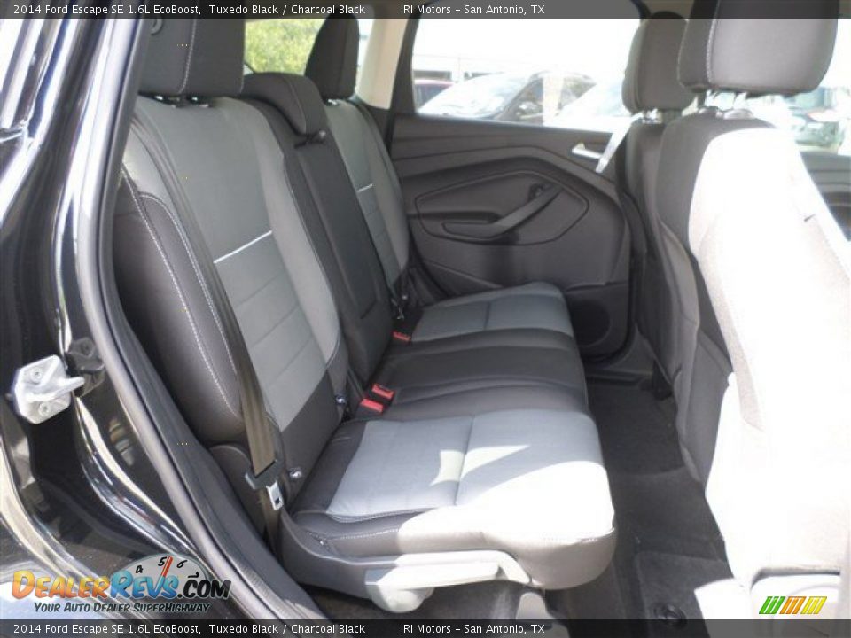 2014 Ford Escape SE 1.6L EcoBoost Tuxedo Black / Charcoal Black Photo #12