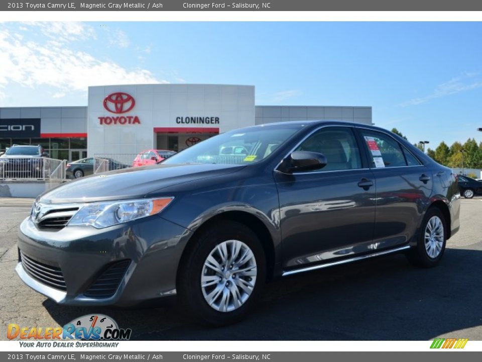 2013 Toyota Camry LE Magnetic Gray Metallic / Ash Photo #1