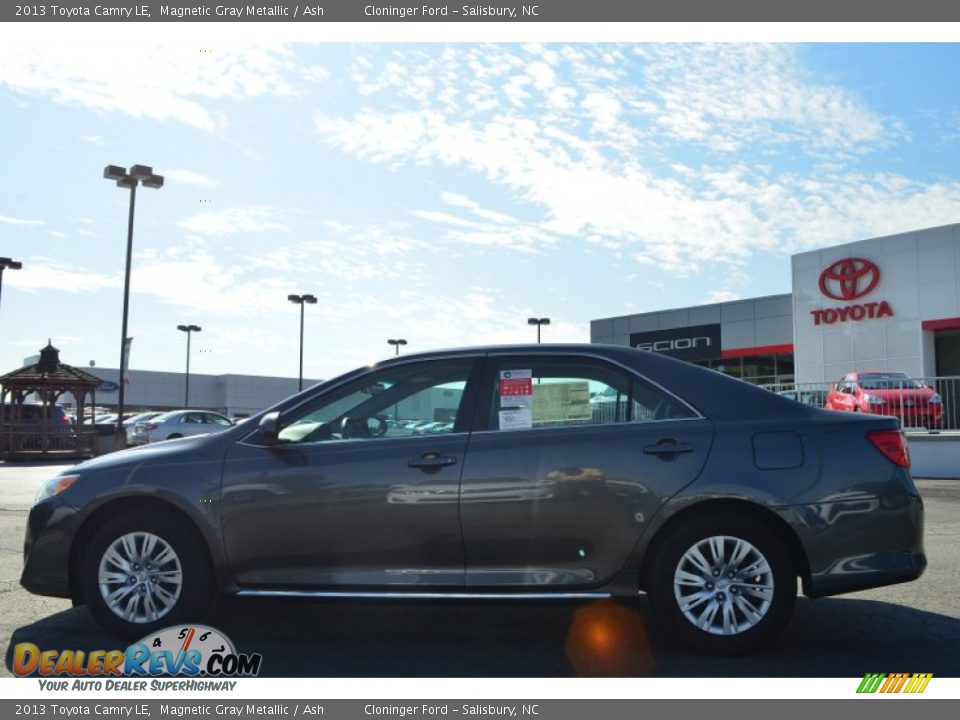 2013 Toyota Camry LE Magnetic Gray Metallic / Ash Photo #2