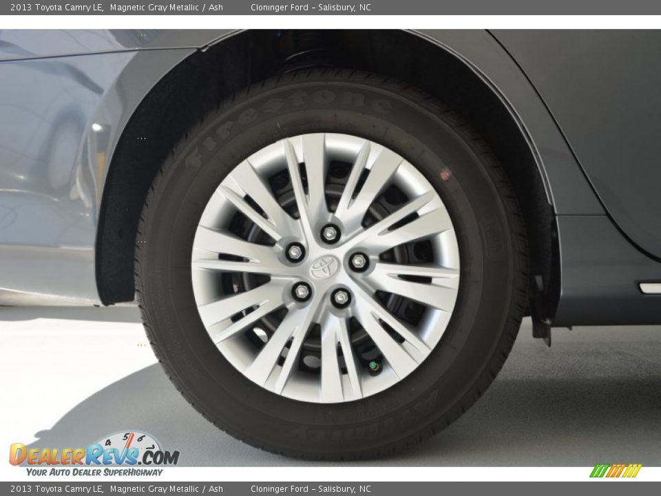 2013 Toyota Camry LE Magnetic Gray Metallic / Ash Photo #9