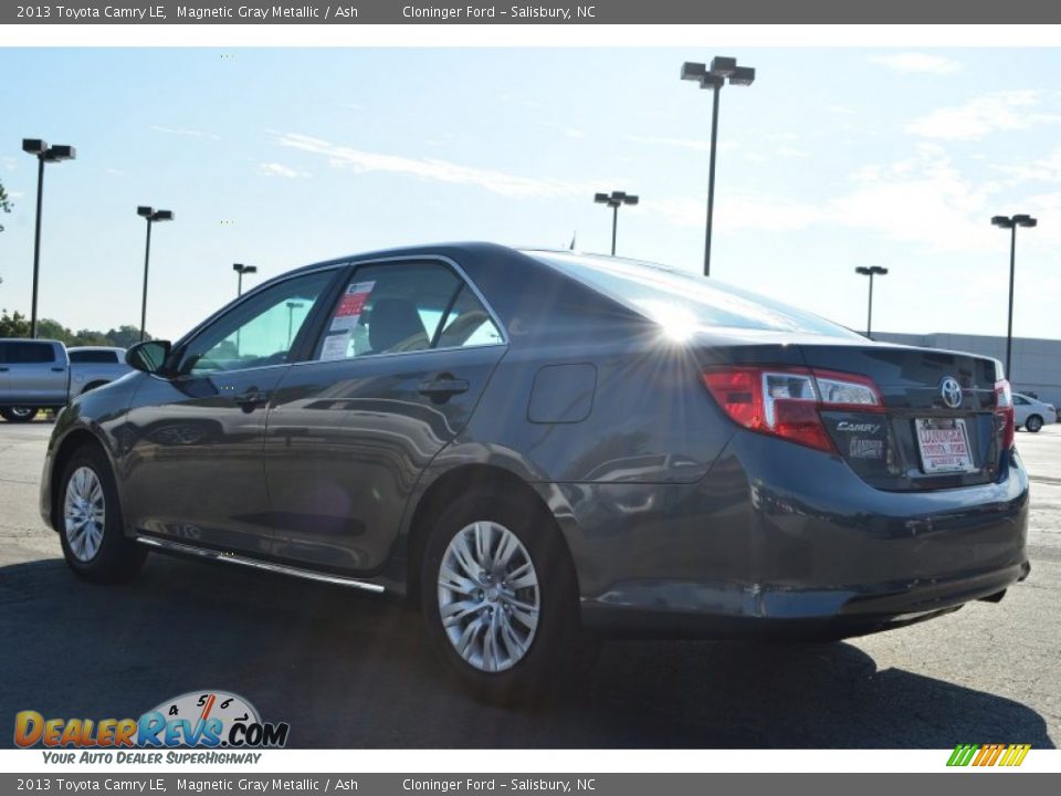 2013 Toyota Camry LE Magnetic Gray Metallic / Ash Photo #18