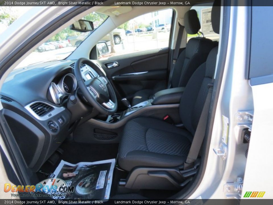 2014 Dodge Journey SXT AWD Bright Silver Metallic / Black Photo #6