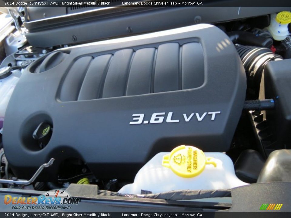 2014 Dodge Journey SXT AWD Bright Silver Metallic / Black Photo #9