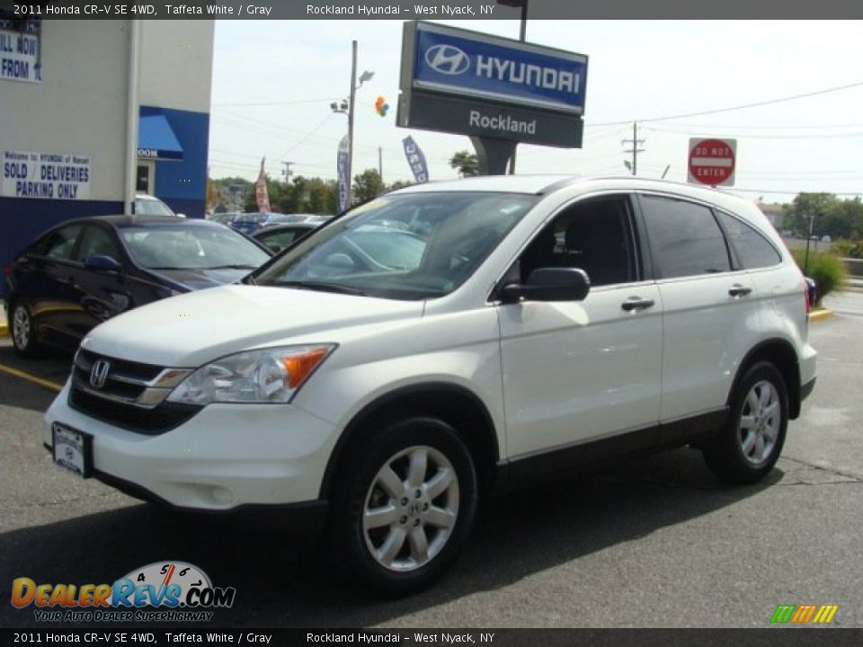 2011 Honda CR-V SE 4WD Taffeta White / Gray Photo #1