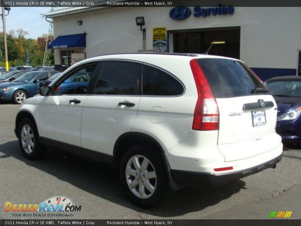 2011 Honda CR-V SE 4WD Taffeta White / Gray Photo #6