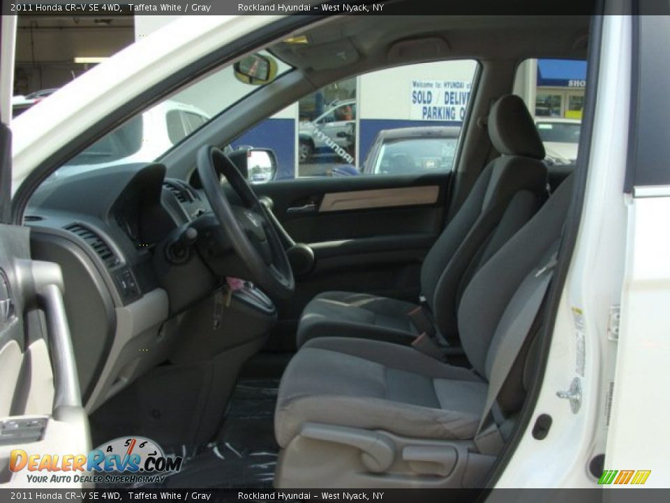 2011 Honda CR-V SE 4WD Taffeta White / Gray Photo #9