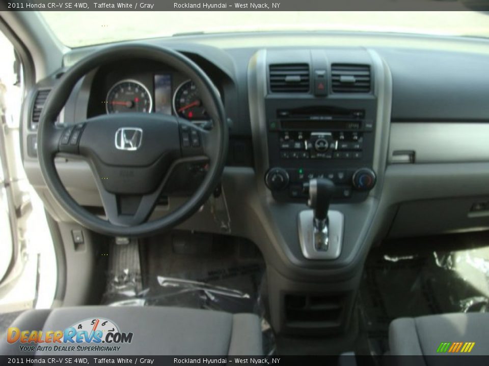 2011 Honda CR-V SE 4WD Taffeta White / Gray Photo #10