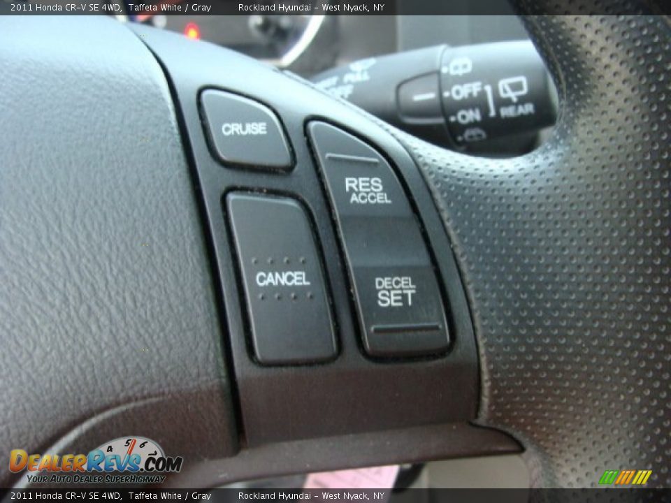 2011 Honda CR-V SE 4WD Taffeta White / Gray Photo #14