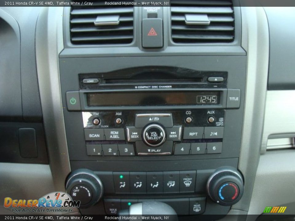 2011 Honda CR-V SE 4WD Taffeta White / Gray Photo #16