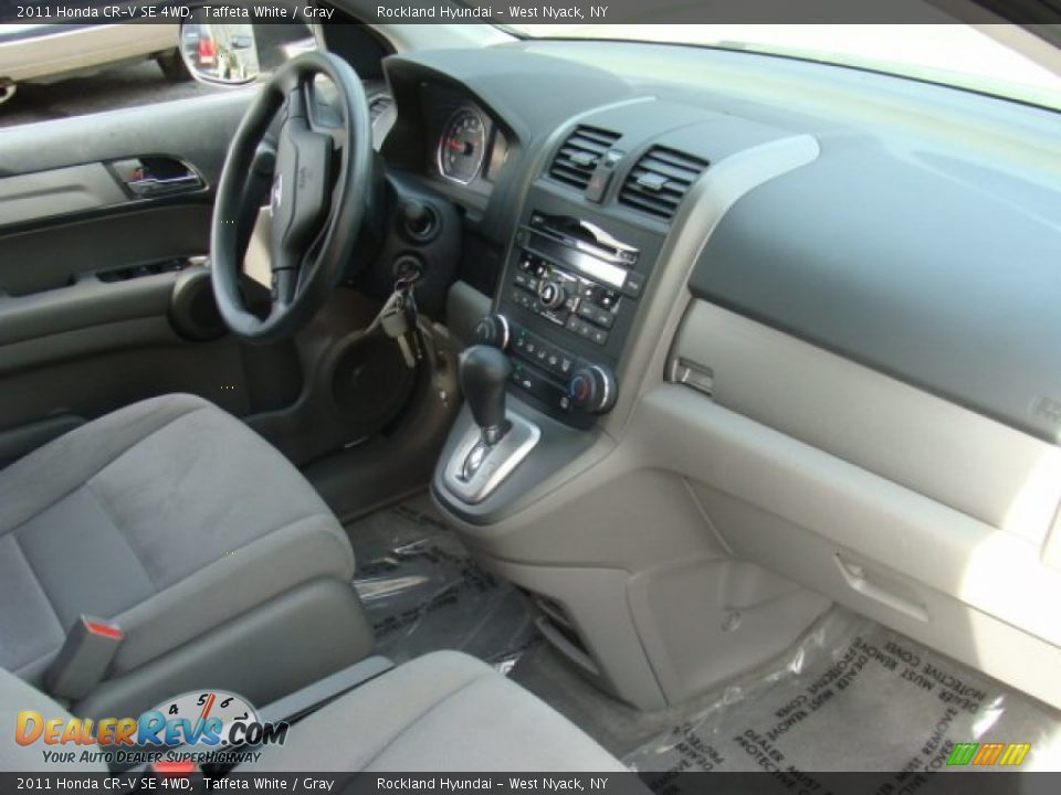 2011 Honda CR-V SE 4WD Taffeta White / Gray Photo #22
