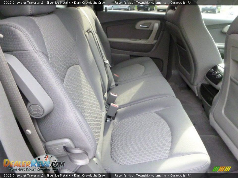 2012 Chevrolet Traverse LS Silver Ice Metallic / Dark Gray/Light Gray Photo #13