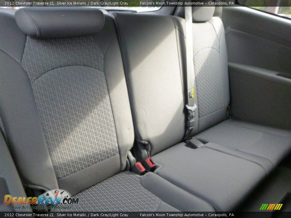 2012 Chevrolet Traverse LS Silver Ice Metallic / Dark Gray/Light Gray Photo #15
