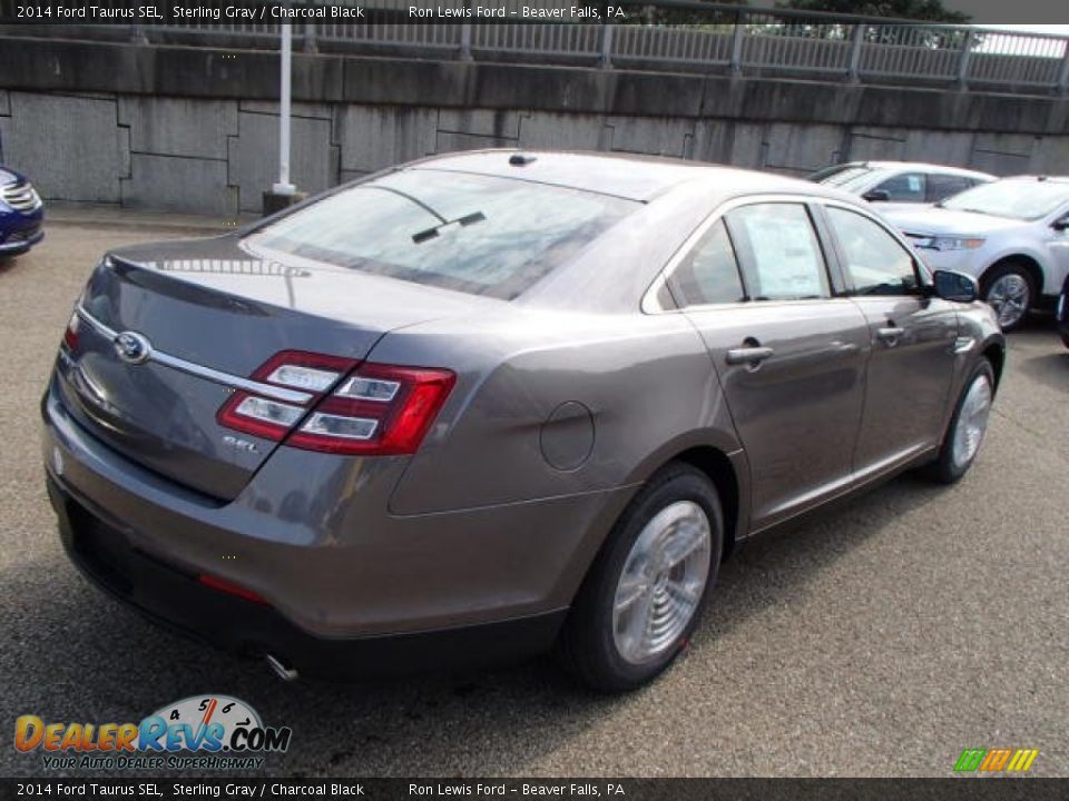 2014 Ford Taurus SEL Sterling Gray / Charcoal Black Photo #8