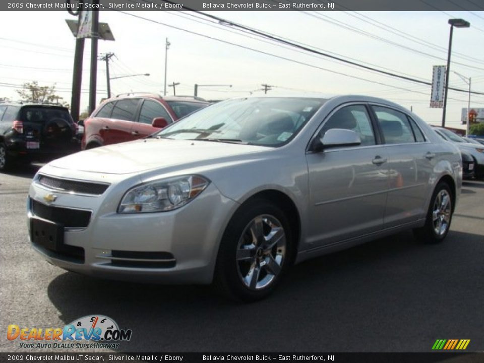 2009 Chevrolet Malibu LT Sedan Silver Ice Metallic / Ebony Photo #1