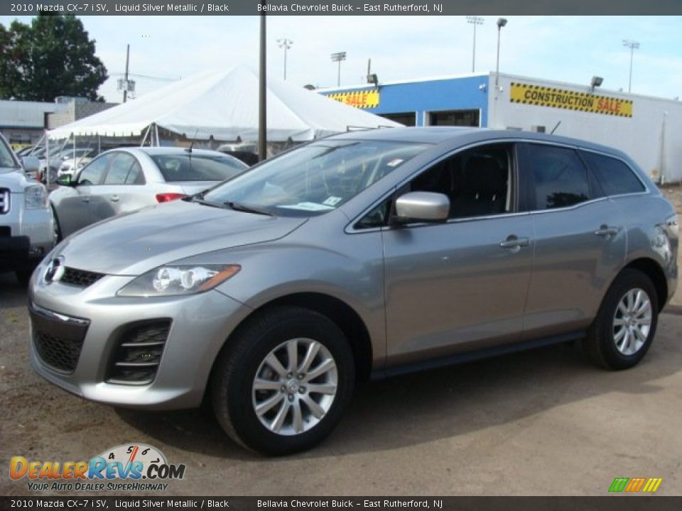 2010 Mazda CX-7 i SV Liquid Silver Metallic / Black Photo #1