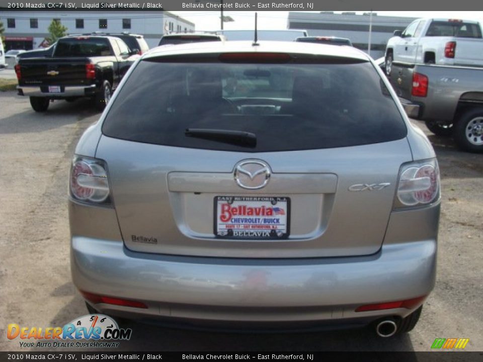 2010 Mazda CX-7 i SV Liquid Silver Metallic / Black Photo #5
