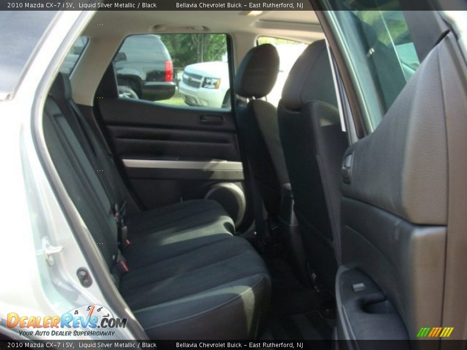 2010 Mazda CX-7 i SV Liquid Silver Metallic / Black Photo #12