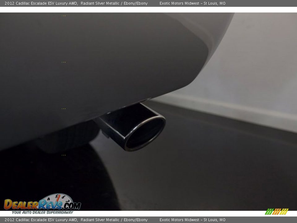 2012 Cadillac Escalade ESV Luxury AWD Radiant Silver Metallic / Ebony/Ebony Photo #20