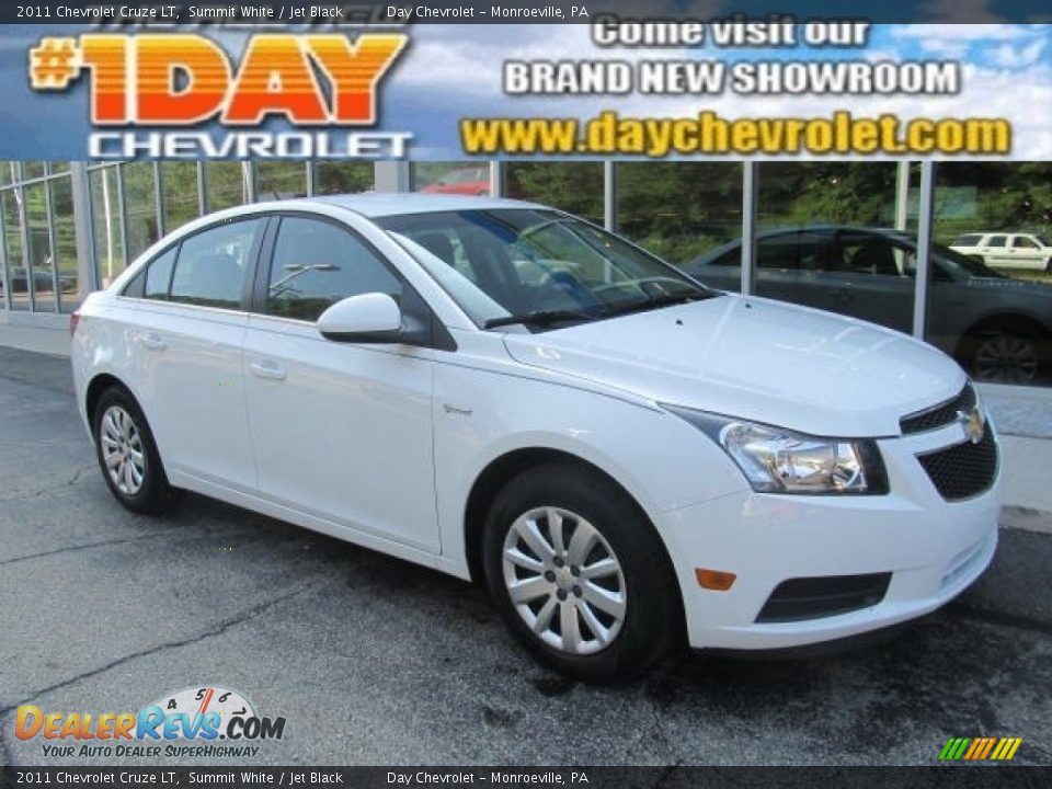2011 Chevrolet Cruze LT Summit White / Jet Black Photo #1