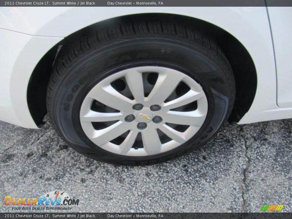 2011 Chevrolet Cruze LT Summit White / Jet Black Photo #3