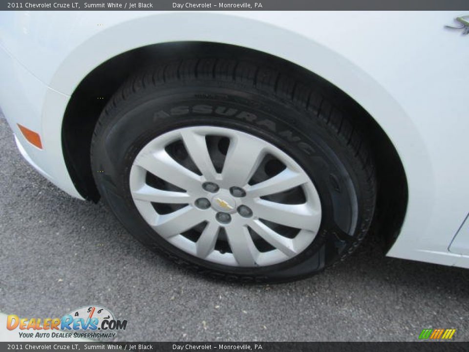 2011 Chevrolet Cruze LT Summit White / Jet Black Photo #7