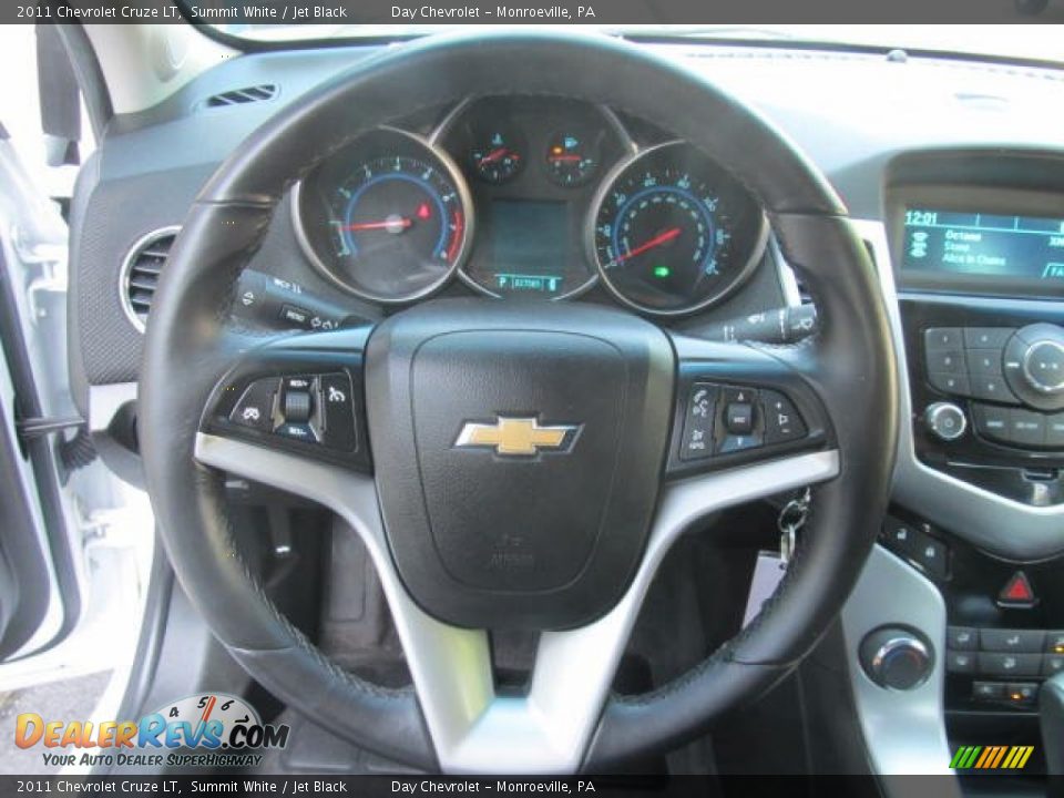 2011 Chevrolet Cruze LT Summit White / Jet Black Photo #14