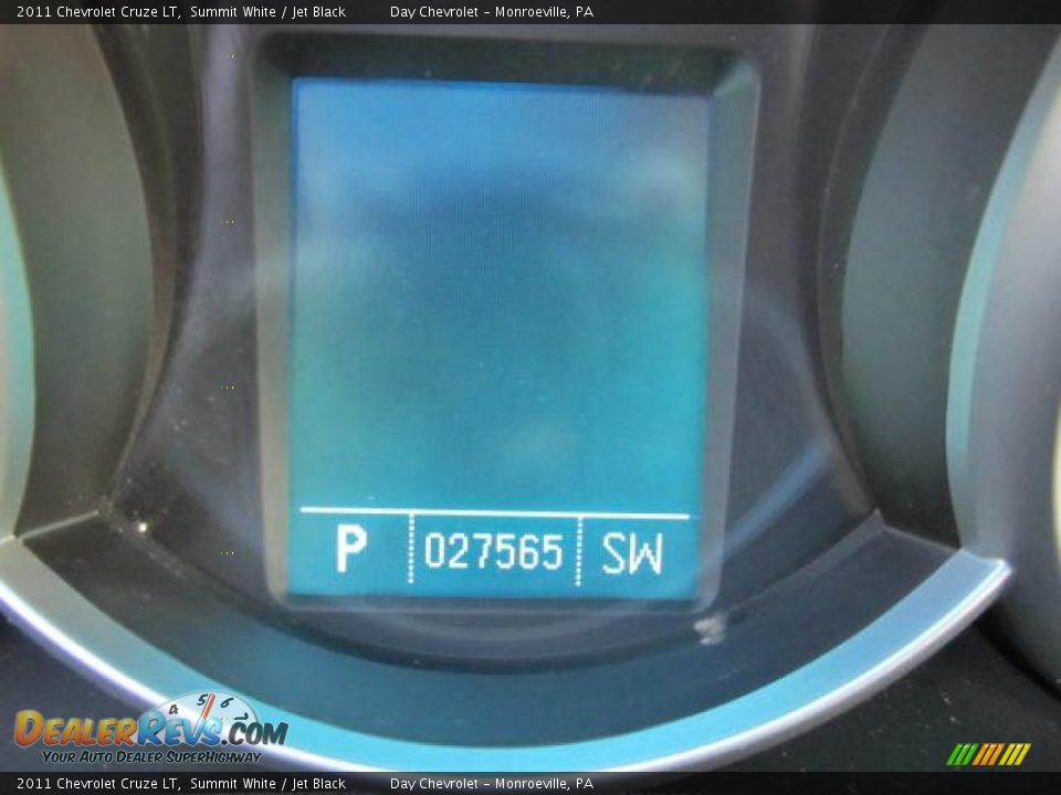 2011 Chevrolet Cruze LT Summit White / Jet Black Photo #20