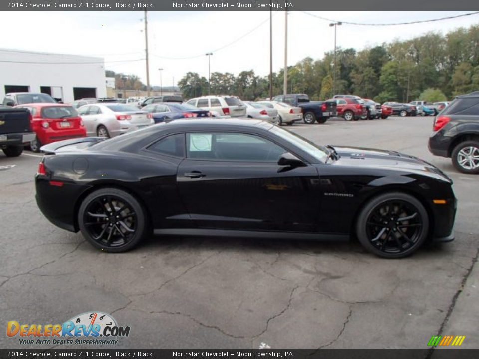 Black 2014 Chevrolet Camaro ZL1 Coupe Photo #4