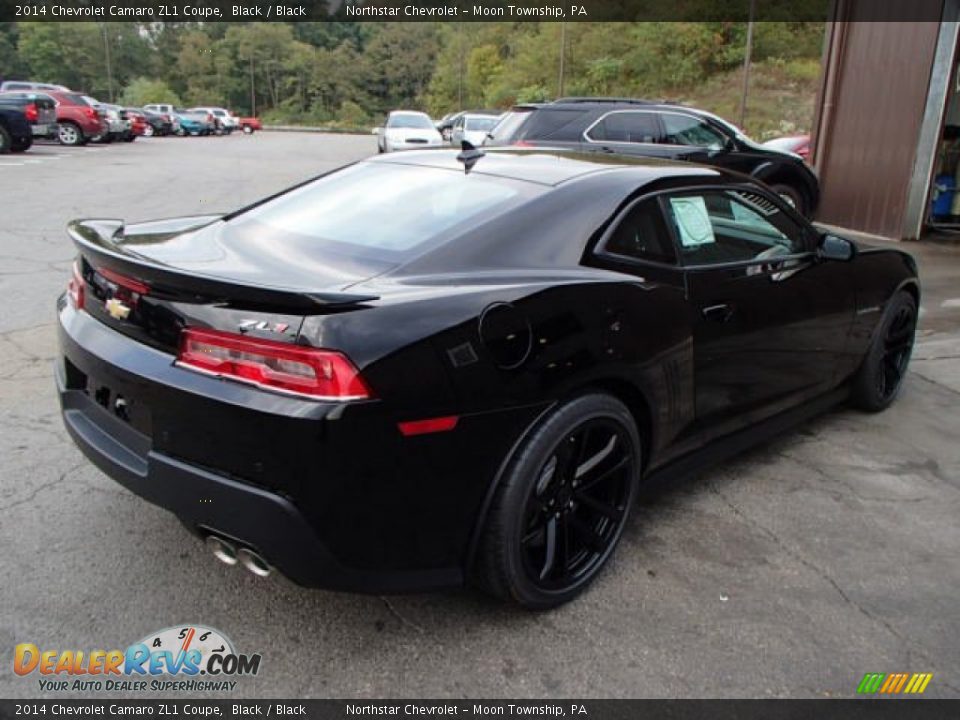 Black 2014 Chevrolet Camaro ZL1 Coupe Photo #5