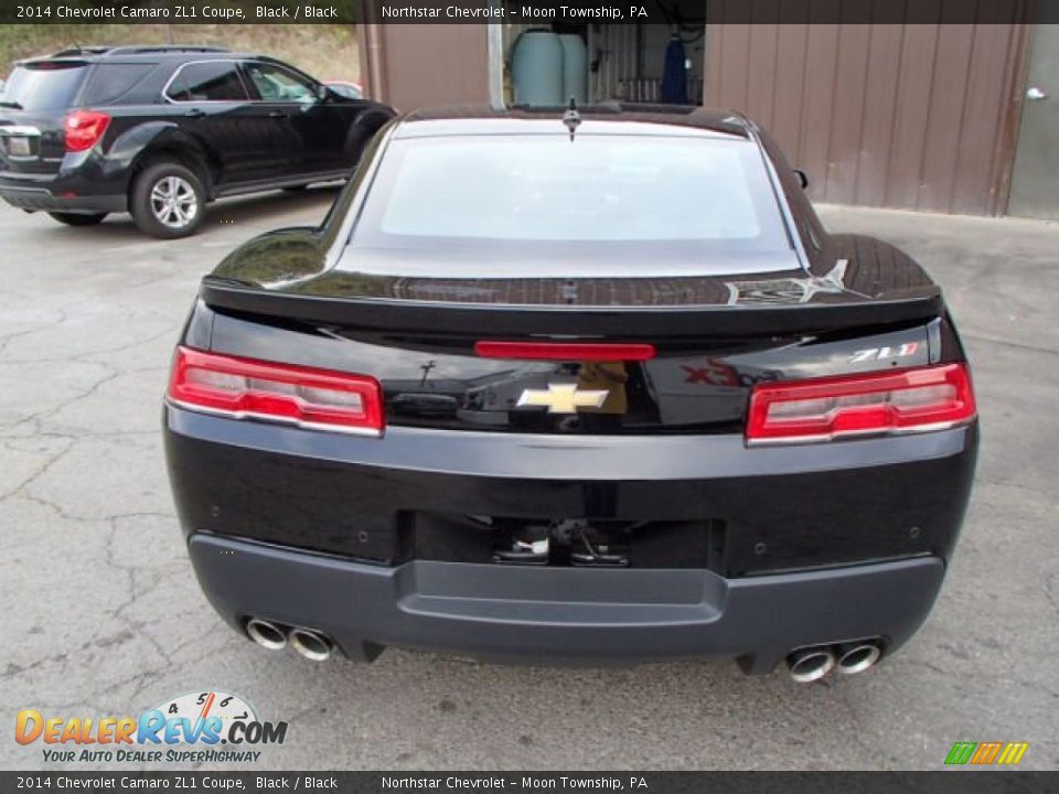 Black 2014 Chevrolet Camaro ZL1 Coupe Photo #6