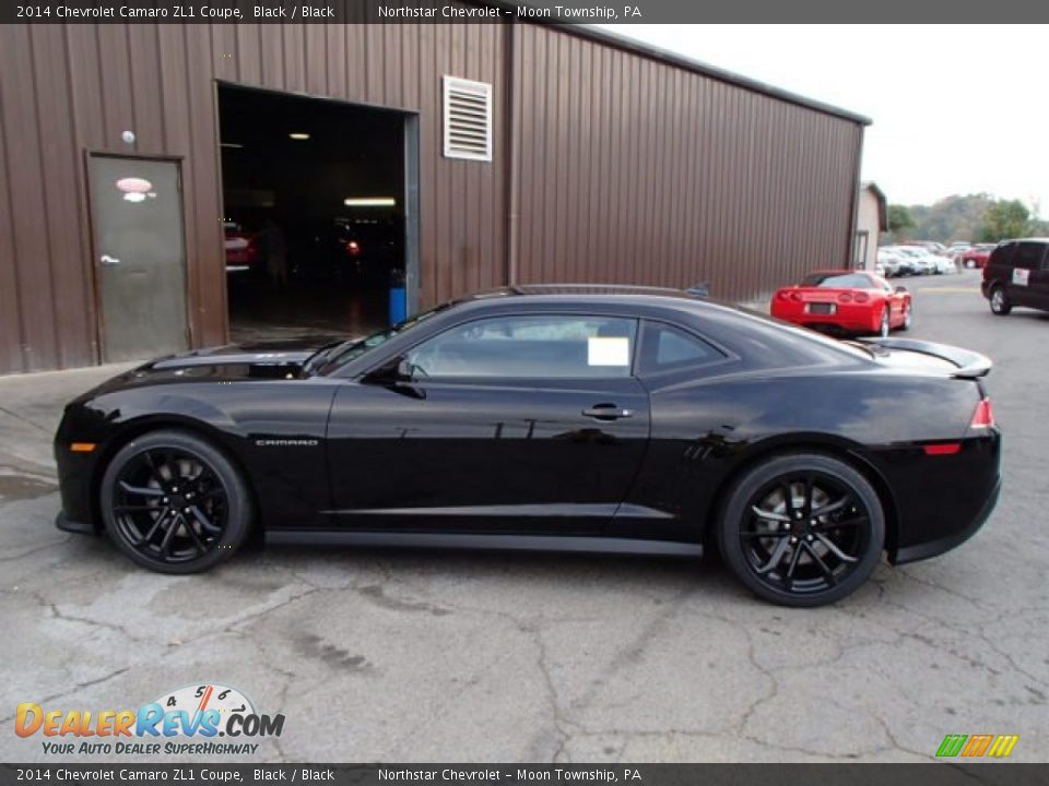 Black 2014 Chevrolet Camaro ZL1 Coupe Photo #8