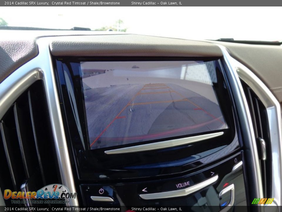 2014 Cadillac SRX Luxury Crystal Red Tintcoat / Shale/Brownstone Photo #22