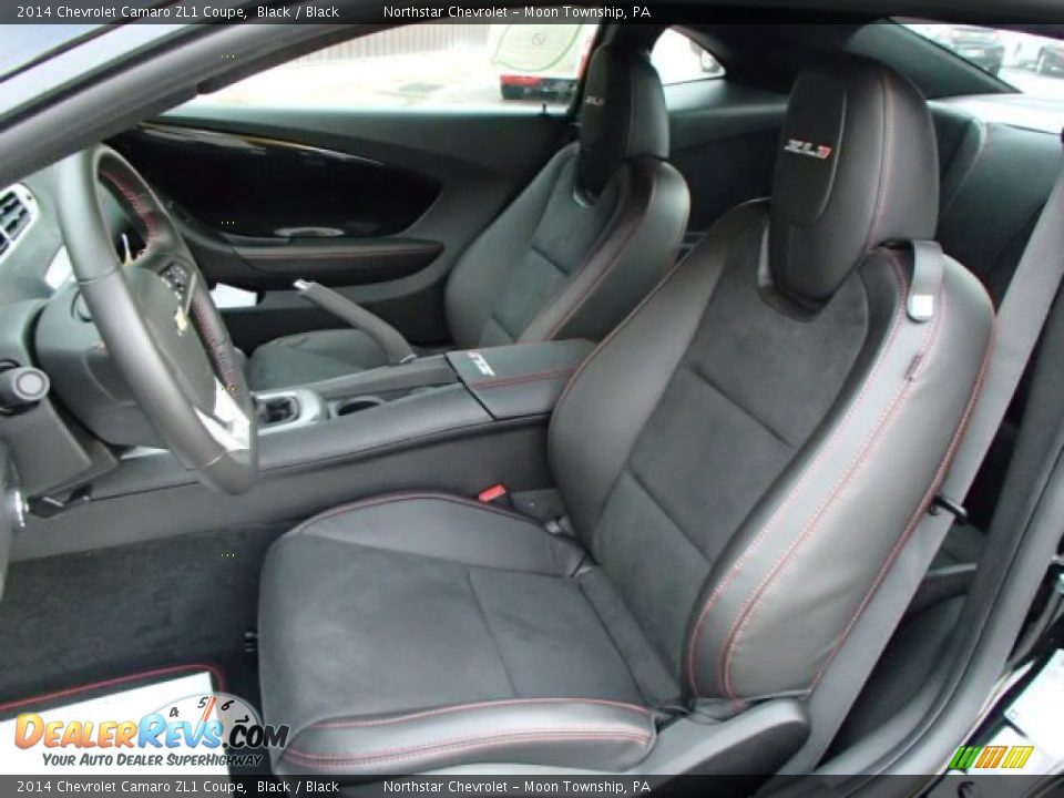 Front Seat of 2014 Chevrolet Camaro ZL1 Coupe Photo #10