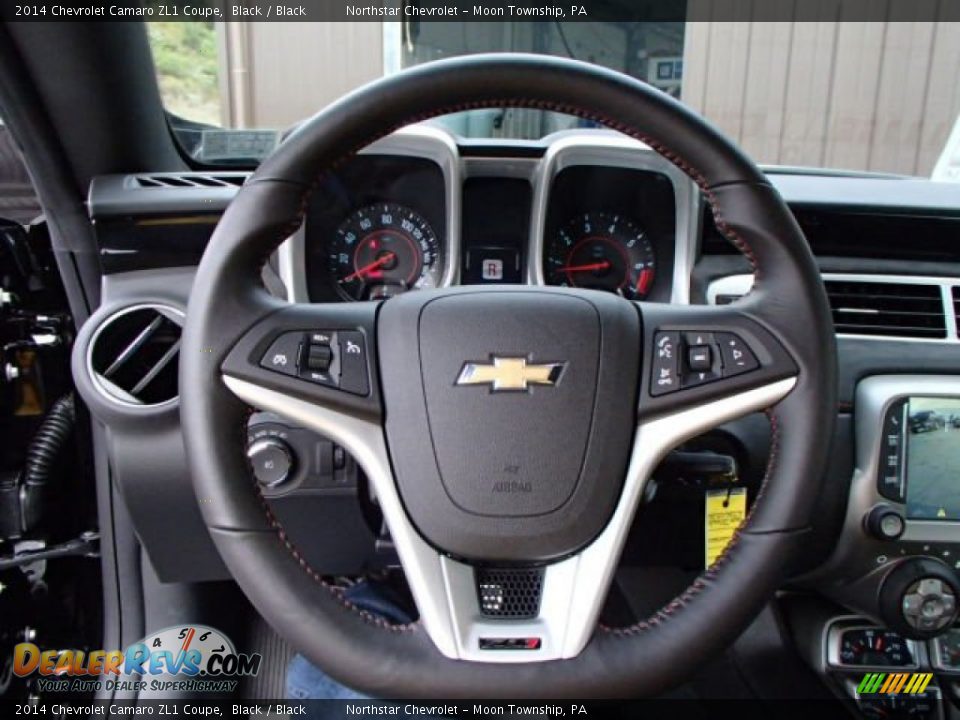 2014 Chevrolet Camaro ZL1 Coupe Steering Wheel Photo #18